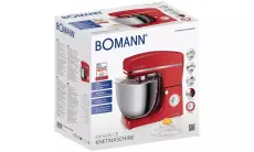 Bomann   CB Pétrin 10L Rouge 5kg KM 6036