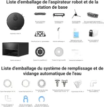 dreame X40 Master Robot Aspirateur avec Station de Base