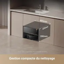 dreame X40 Master Robot Aspirateur avec Station de Base