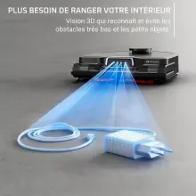 Rowenta Robot Aspirateur X-Plorer 240 AI+ 8000 Pa