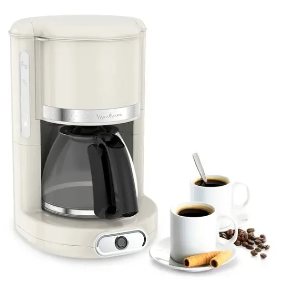 Moulinex Cafetière filtre Soleil Ivoire FG381A10