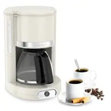 Moulinex Cafetière filtre Soleil Ivoire FG381A10