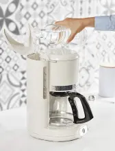 Moulinex Cafetière filtre Soleil Ivoire FG381A10