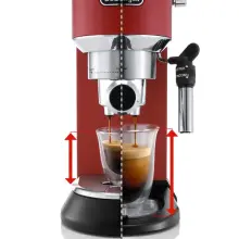 DeLonghi  Machine à café cafetiere dedica EC685 R