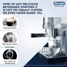 DeLonghi Machine Expresso EC850M Inox