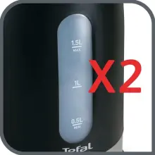 Tefal Bouilloire Sans Fil 1.7L Noir