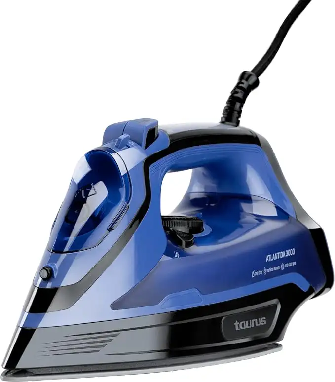 Taurus Quios 3000 Fer à Repasser 3000 W à Sec ou à Vapeur