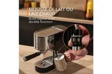 Krups XP444C10 Cafetière expresso a pompe VIRTUOSO+ inox