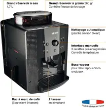 Krups machine a café essential Cafetière  YY8125FD