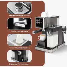 ProfiCook cafétiere 2en1 PC ES 1266