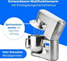 ProfiCook PC-KM1096 Robot Multifonction 1500 W