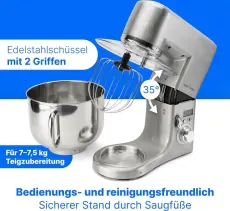 ProfiCook PC-KM1096 Robot Multifonction 1500 W