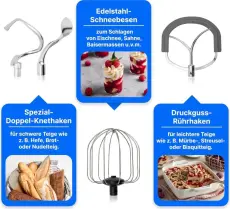 ProfiCook PC-KM1096 Robot Multifonction 1500 W