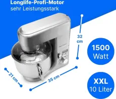 ProfiCook PC-KM1096 Robot Multifonction 1500 W