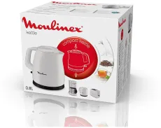 Moulinex bouilloire grise petit format 0.8L simpleo BY153B10