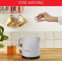 Moulinex bouilloire grise petit format 0.8L simpleo BY153B10