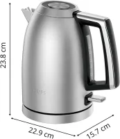 Krups Bouilloire Inox 1.7L BW552D10 Premium