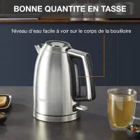 Krups Bouilloire Inox 1.7L BW552D10 Premium