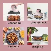 Ninja Crispi 4 en 1 FN101PK Cuisson Portable 1500 W