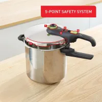 Tefal cocotte 8litres secure trendy P2584402