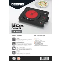 Geepas digital infrared cooker burner Gic6101