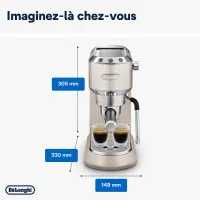 Machine à Café DeLonghi Dedica Arte EC885.BG