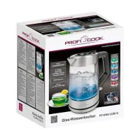 Bouilloire Proficook Verre PC-WKS1190G