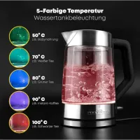 Bouilloire Proficook Verre PC-WKS1190G