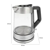 Bouilloire Proficook Verre PC-WKS1190G