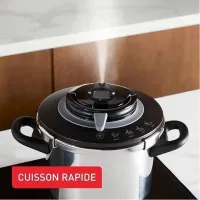 Seb cocotte minute clipso chef+ 6L 4programmes