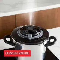 Seb cocotte minute clipso chef+ 10L 4programmes