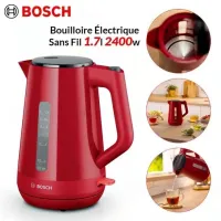 Bosch bouilloire électrique sans fil 1.7l 2400w  TWK1M124