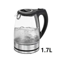bomann bouilloire electrique en verre 1.7l  2200w Wks6032