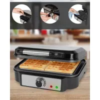 Gaufrier Proficook 2 Gaufres Inox 1000W PC-WA1240