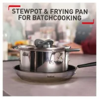 Tefal G737S325 Batterie Meal Prep 9 Pièces Induction