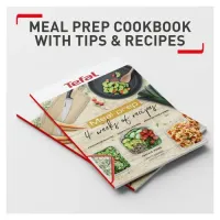 Tefal G737S325 Batterie Meal Prep 9 Pièces Induction