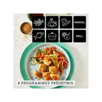 Moulinex Friteuse Sans Huile EZ905D20 Double Panier