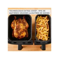 Moulinex Friteuse Sans Huile EZ905D20 Double Panier