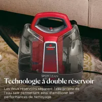 Bissell spotclean proheat   technologie heatwave 36988