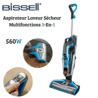 Bissell aspirateur laveur sécheur  3en1 560w  CROSSWAVE 1713