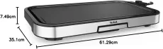 Tefal CB631D10 Plancha XXL 2300 W 12 Personnes