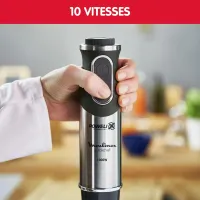 Moulinex Mixeur Plongeur 4-en-1 DD65H810 1000 W