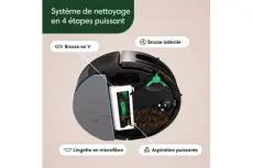 Aspirateur robot Irobot Roomba Combo 2 Essential Noir y05