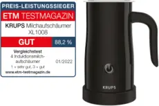Krups Mousseur à Lait Automatique - XL1008 - Noir