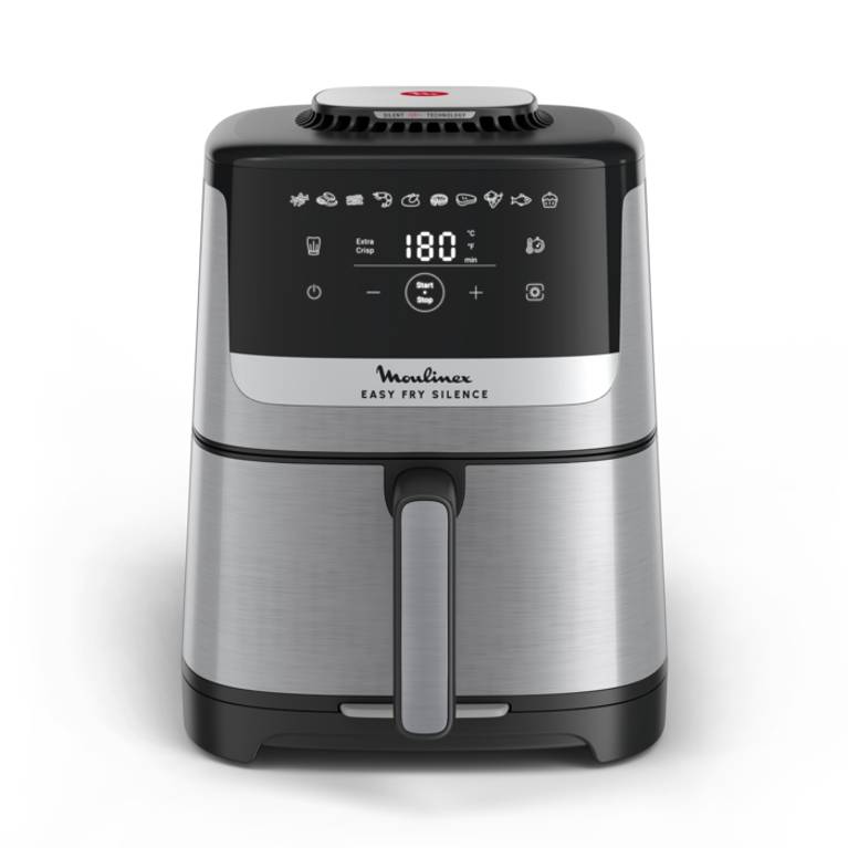 Friteuse Easy Fry Silence, 5L, Air fryer, Inox EZ552DF0