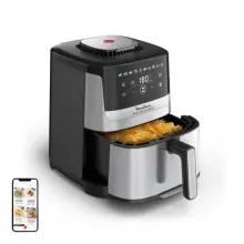 Friteuse Easy Fry Silence, 5L, Air fryer, Inox EZ552DF0