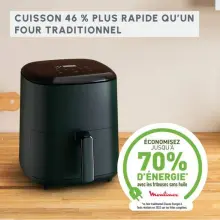 Moulinex Friteuse sans huile Air Fryer Easy Fry Max EZ245320