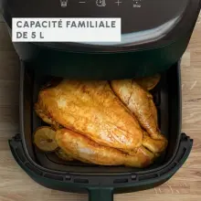 Moulinex Friteuse sans huile Air Fryer Easy Fry Max EZ245320