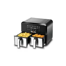 Black & Decker airfryer friteuse double zone 8L DZAF1700-B5