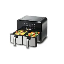Black & Decker airfryer friteuse double zone 8L DZAF1700-B5